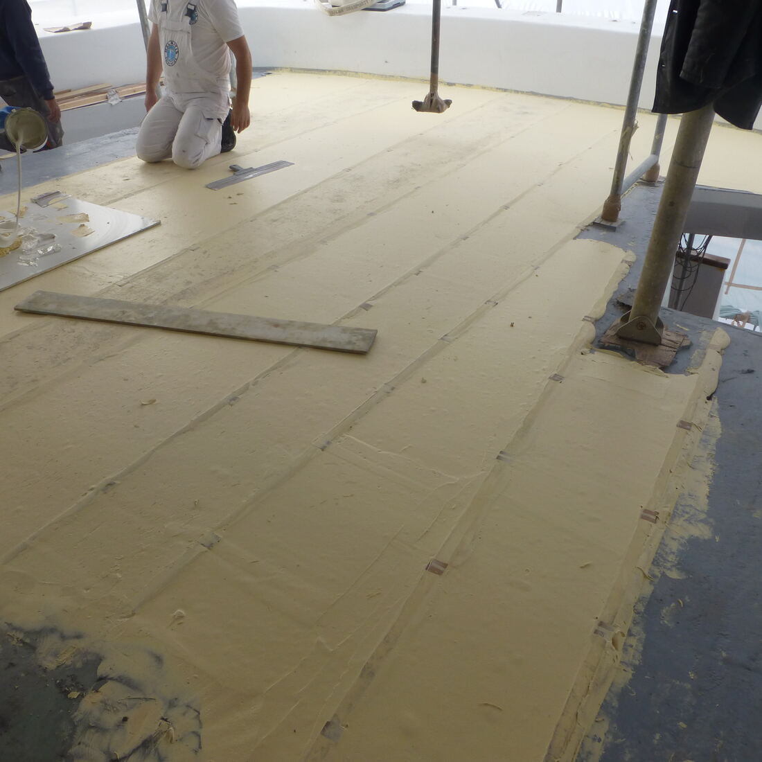 Adhesive application